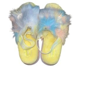 UGG Fluff Yeah Slide Slipper Margarita Tie Dye Women's Size 7
